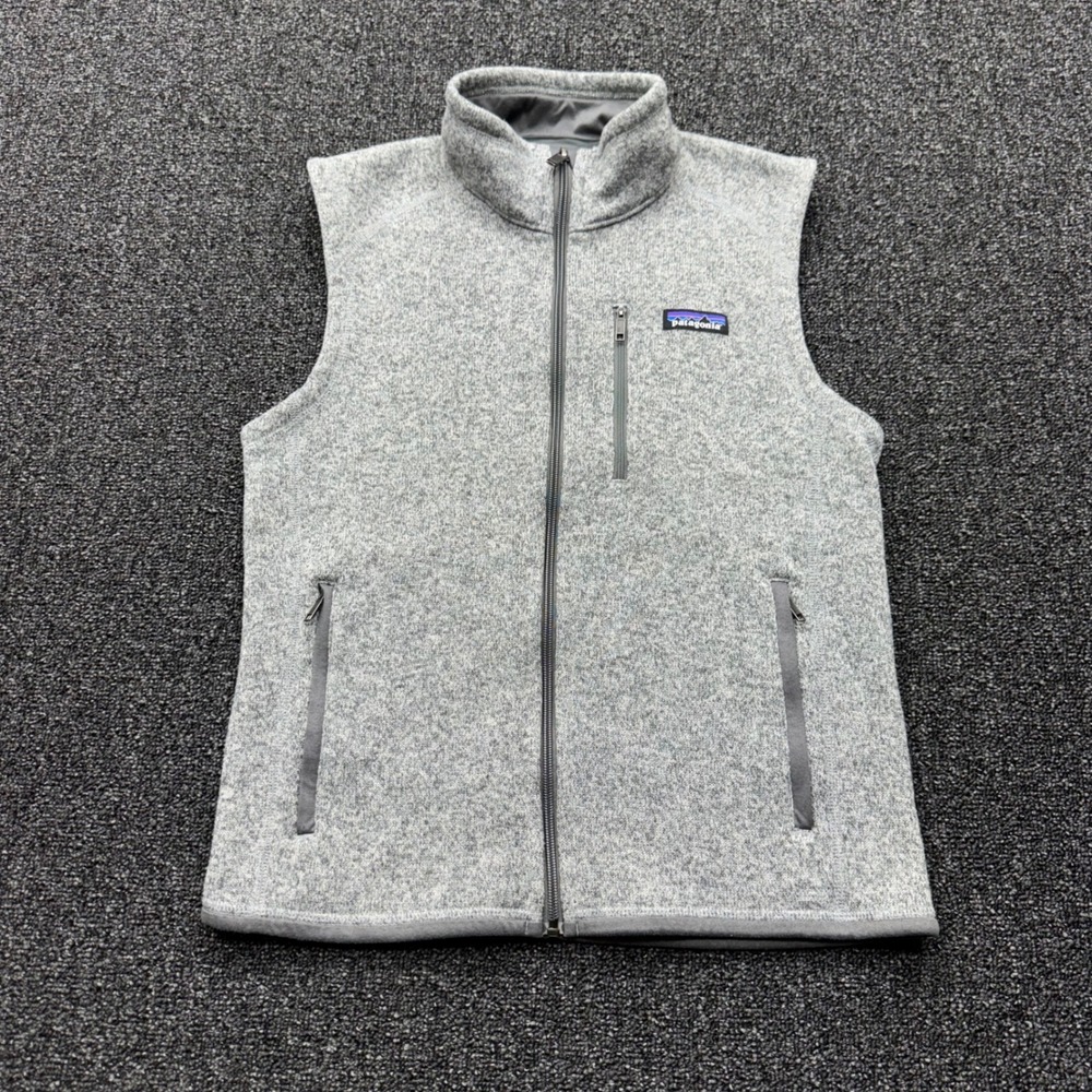 Patagonia Better Sweater Fleece Vest 25881 Womens S Grey gorpcore hiking outdoor